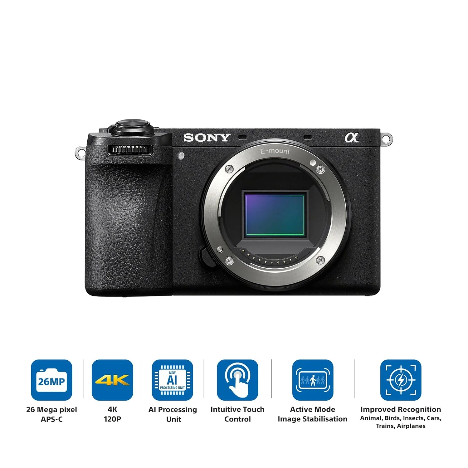 Sony Alpha ILCE-6700 APS-C Interchangeable-Lens Mirrorless Camera (Body Only) | Made for Creators | 26.0 MP | Artificial Intelligence Based Autofocus | 4K 60p Recording - Black - Image 11