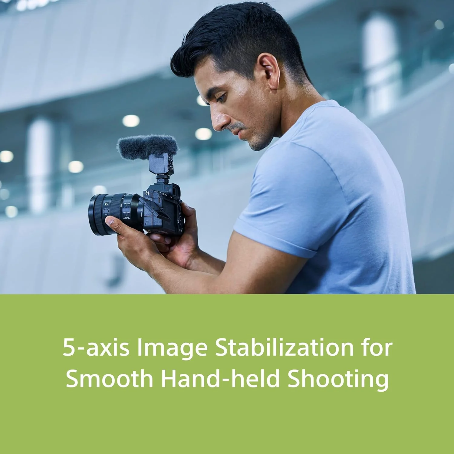 Sony Alpha ILCE-7M4K Full-Frame Hybrid Camera 33MP Interchangeable-Lens Mirrorless Camera with 28-70mm Digital Zoom Lens | 4K 60P Video Recording | Real-Time Eye AF for Humans, Birds, Animals - Black - Image 7