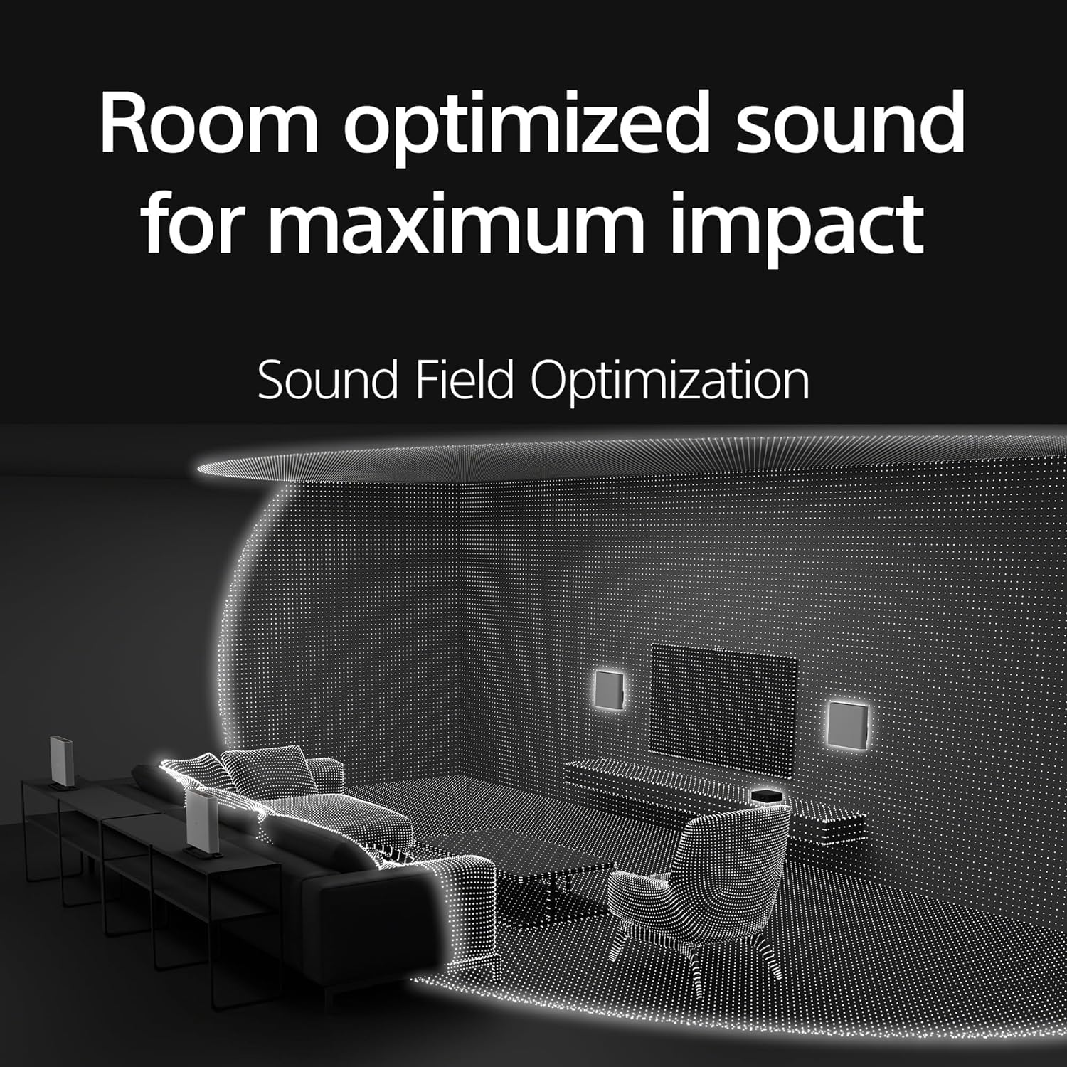 Sony Bravia Theatre Quad (HT-A9M2) Premium Soundbar System with 360 SSM, Wireless Multi Dimensional Surround Sound (IMAX, Dolby Atmos/DTSx,360 RA, Voice Zoom3, 8K/4K HDR), Grey - Image 12