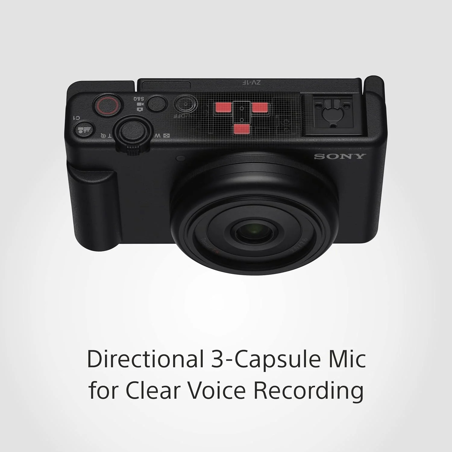 Sony Digital Camera ZV-1F for Content Creators with Ultra-Wide 20mm Prime Lens | Soft Skin Feature | Bokeh | Creative Look | Active Mode Stabilisation -Black - Image 13