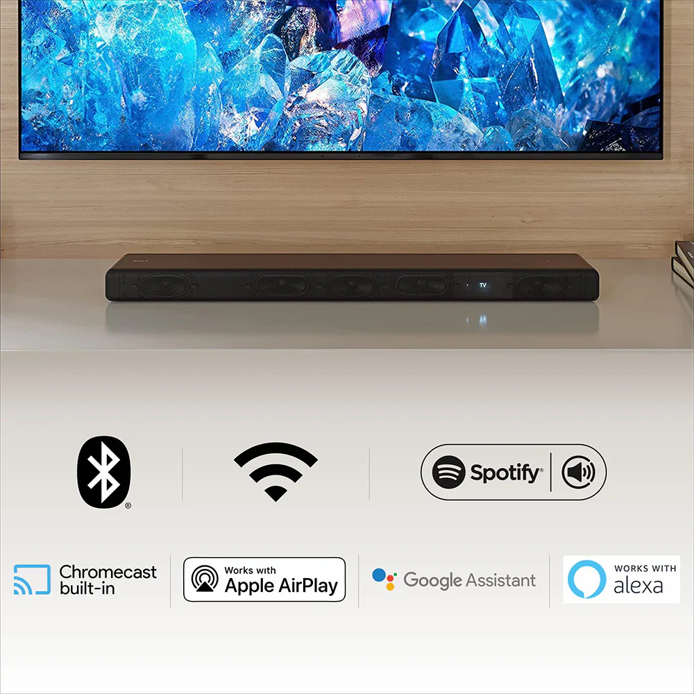 Sony HT-A3000 5.1.2ch 360 Spatial Sound Mapping SoundbarHome theatre system with Dolby Atmos and wireless Subwoofer SA-SW5 & Rear Speaker SA-RS5S( 730W,Bluetooth,360 RA,HDMI eArc & Optical Connectivity) - Image 6