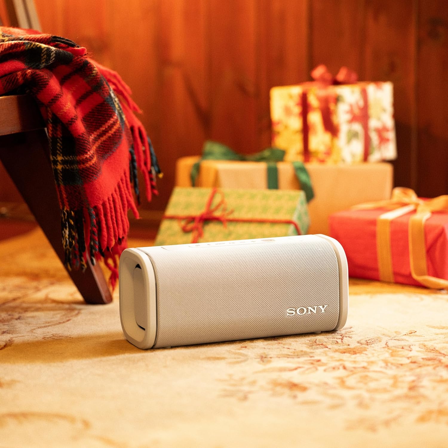 Sony New Launch ULT Field 5 Bluetooth Wireless Speaker with Massive Bass|360° Party Light|25hrs Playtime|IP67|Shoulder Strap|Quick Charge|Built in Powerbank|Party Connect(SRS-ULT50)-OFF White - Image 6