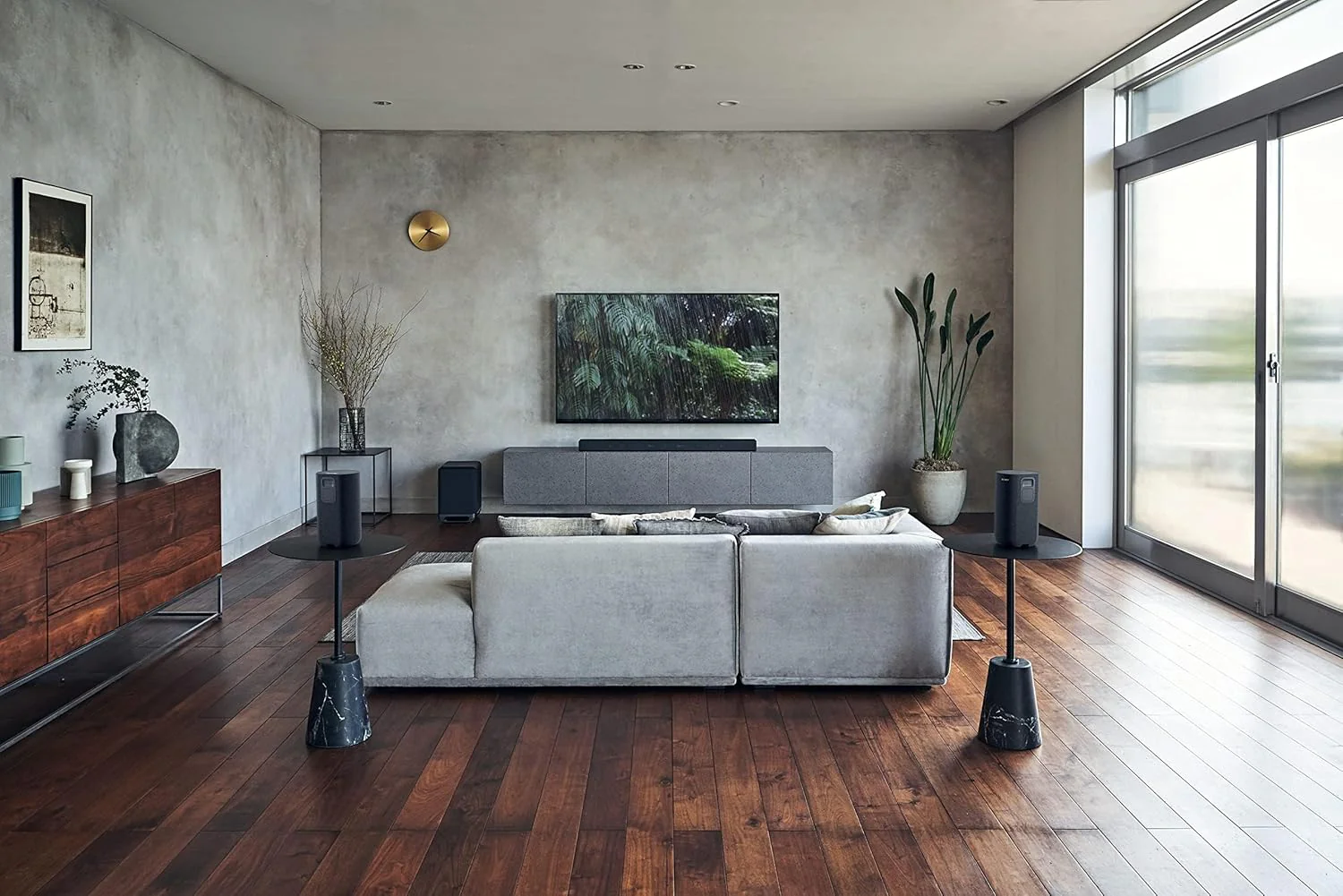 Sony SA-RS5 Wireless Rear Speakers with Built-in Battery for HT-A8000,HT-A9000 (Black) - Image 12