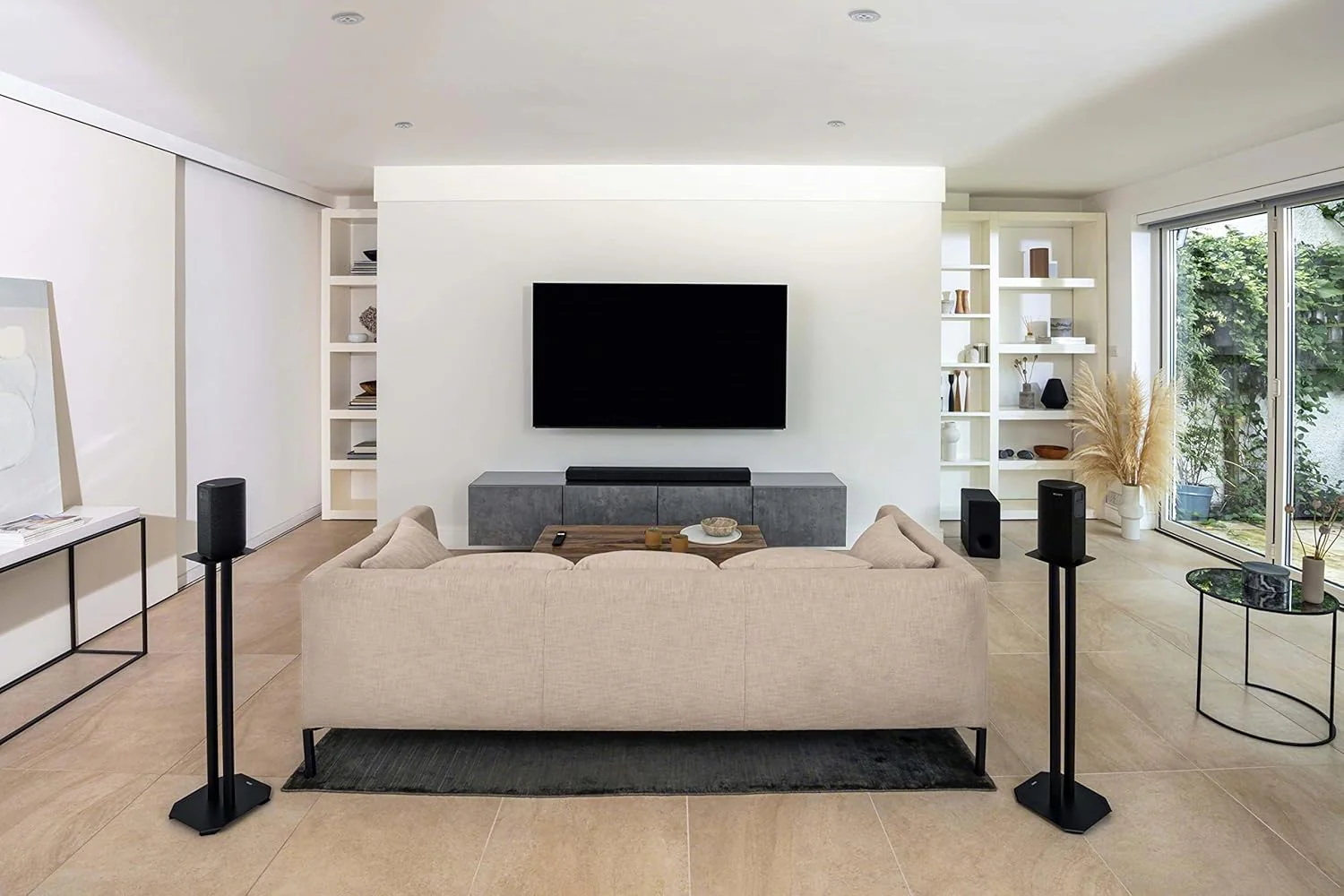 Sony SA-RS5 Wireless Rear Speakers with Built-in Battery for HT-A8000,HT-A9000 (Black) - Image 13