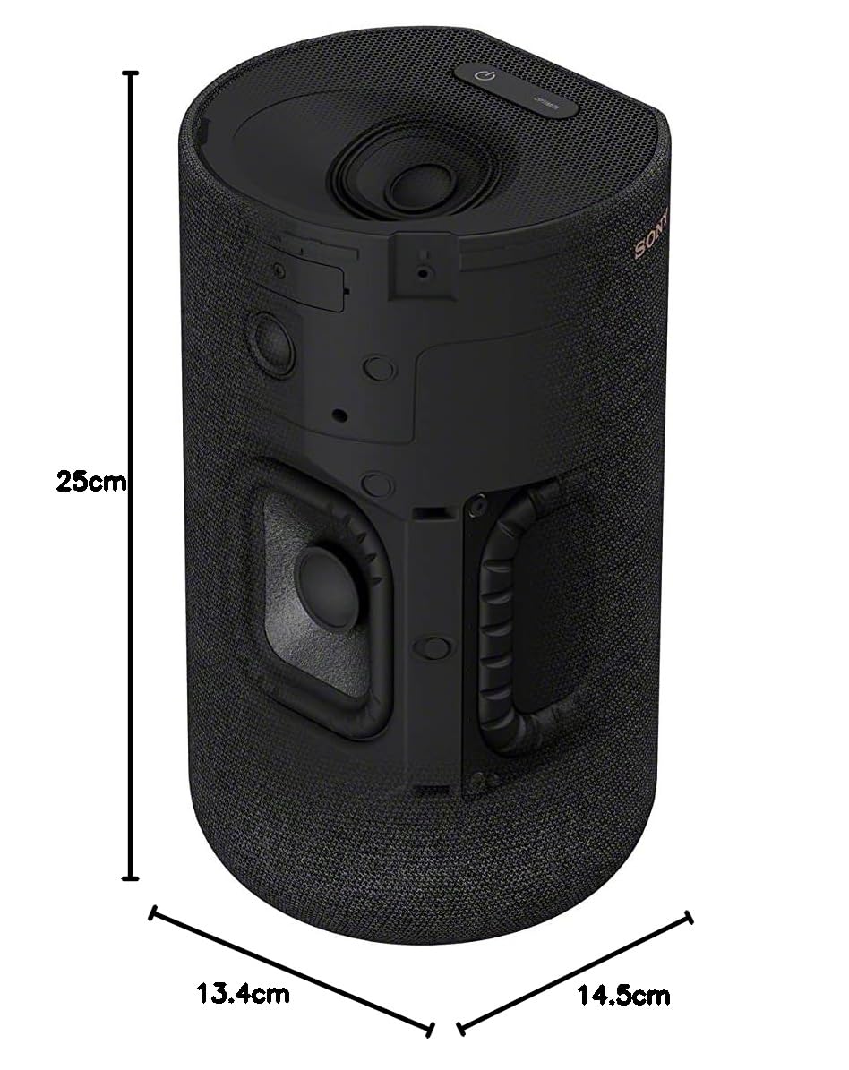 Sony SA-RS5 Wireless Rear Speakers with Built-in Battery for HT-A8000,HT-A9000 (Black) - Image 5