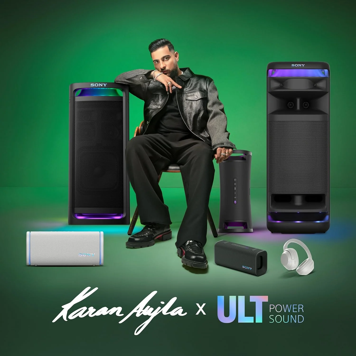 Sony ULT TOWER9(SRS-ULT900AC)|Bluetooth Party Speaker|with Massive Bass,360°Sound&amp;Party Lights,Karaoke,TouchPanel,Built in Power Bank, TV Sound Booster... - Image 9