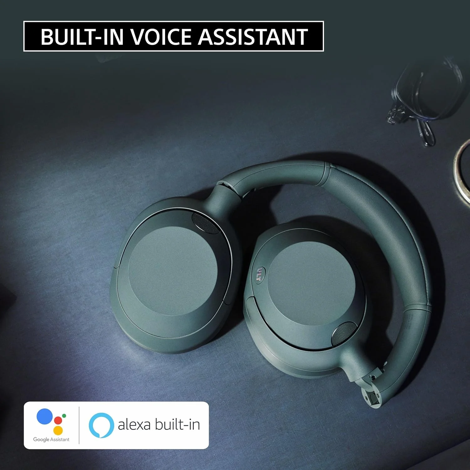 Sony ULT Wear WH-ULT900N Noise Cancellation Wireless Bluetooth Over Ear Headphones with Massive Bass, Up to 50Hrs Battery-Grey - Image 3