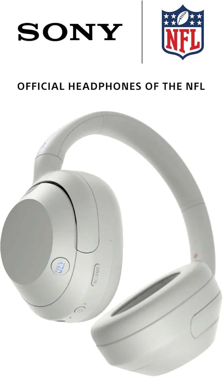 Sony ULT Wear WH-ULT900N Noise Cancellation Wireless Bluetooth Over Ear Headphones with Massive Bass, Up to 50Hrs Battery-White - Image 9