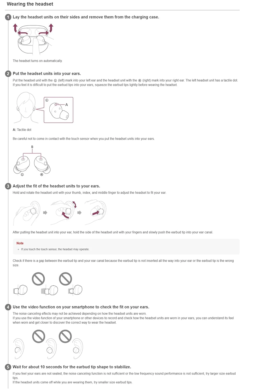 Sony WF-1000XM5 Best Active Noise Cancelling Wireless Bluetooth Earbuds with Mic, TWS, Up to 36 Hours Battery Life - Silver (Open Box / Without Box) - Image 3