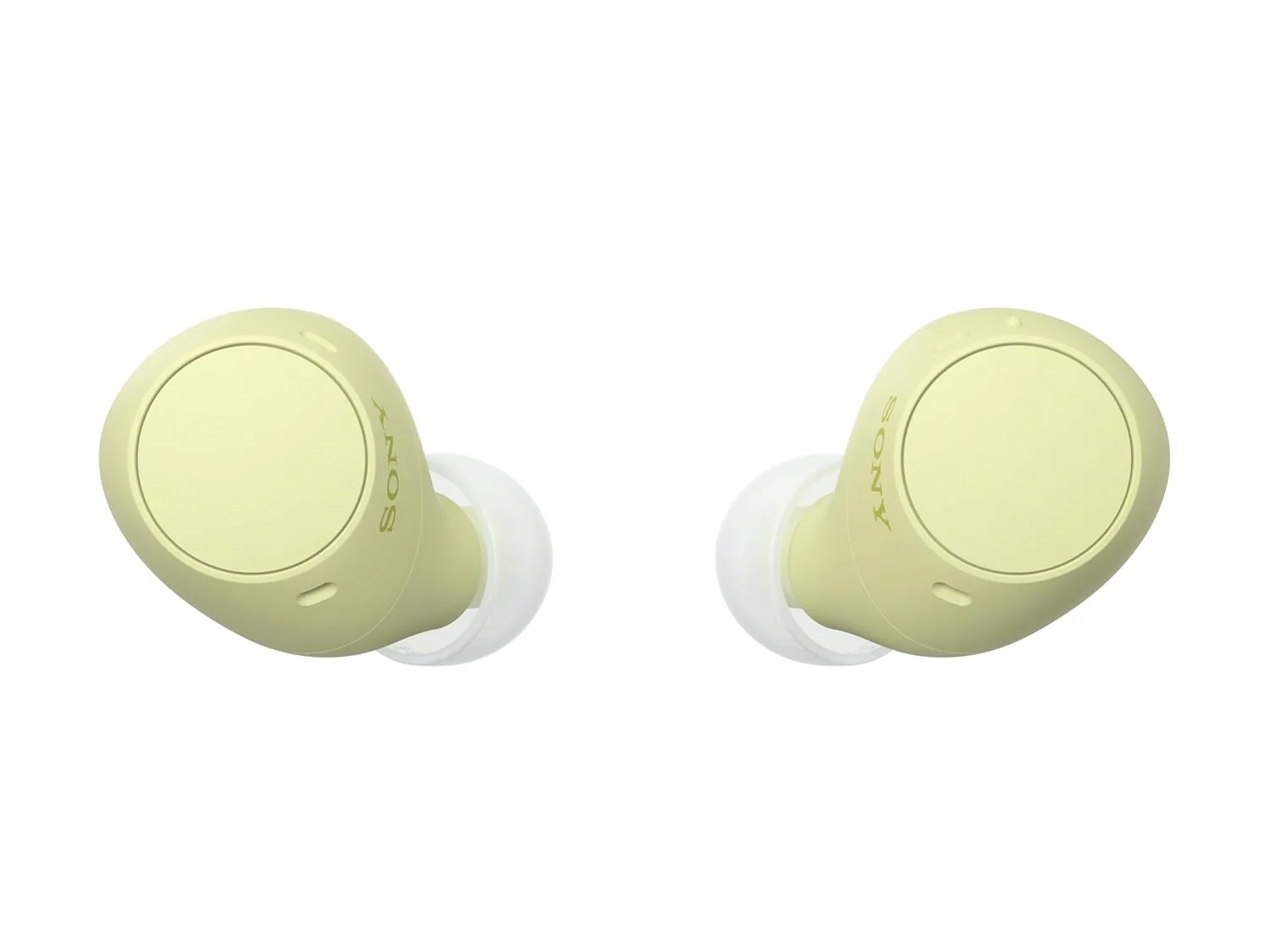Sony WF-C510 Wireless Bluetooth Earbuds with Mic, TWS, in Ear, Ambient Sound Mode, Small and Comfortable, IPX4, Quick Charge, Multipoint Connectivity, Customized EQ, Up to 22 Hours Battery- Yellow - Image 4