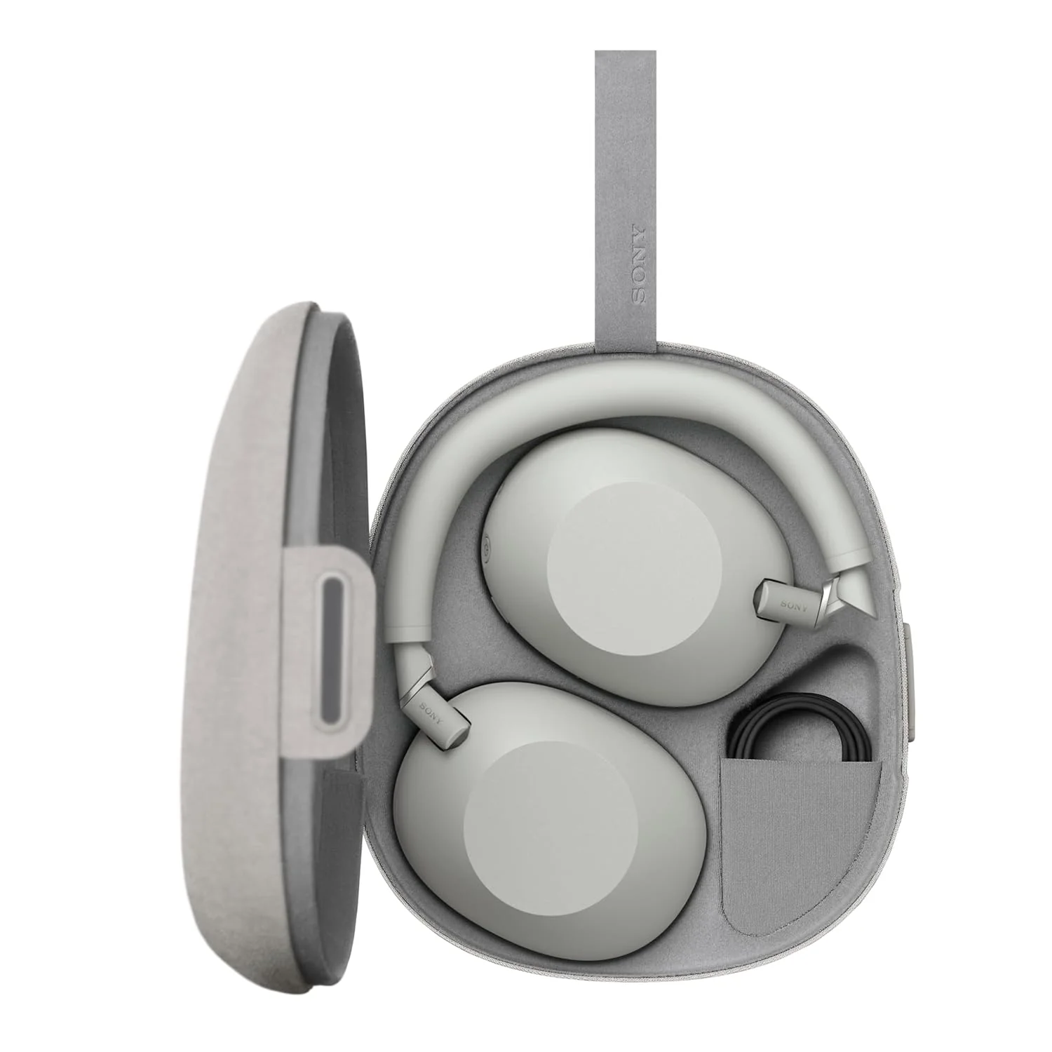 Sony WH-1000XM6 The Best Wireless Noise Canceling Headphones, HD NC Processor QN3, 12 Microphones, Adaptive NC Optimizer, Mastered by Engineers, Studio-Quality-Platinum Silver - Image 9