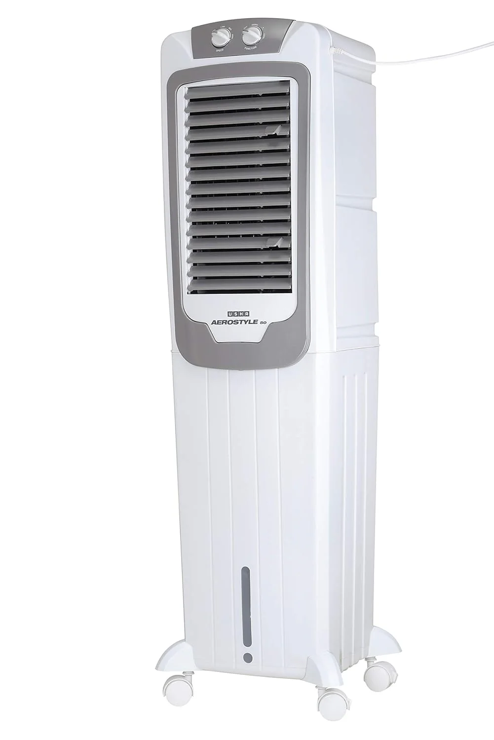 Usha AERO Style 50AST1 50L Tower Air Cooler White | Powerful Cooling for Home & Office - Image 3