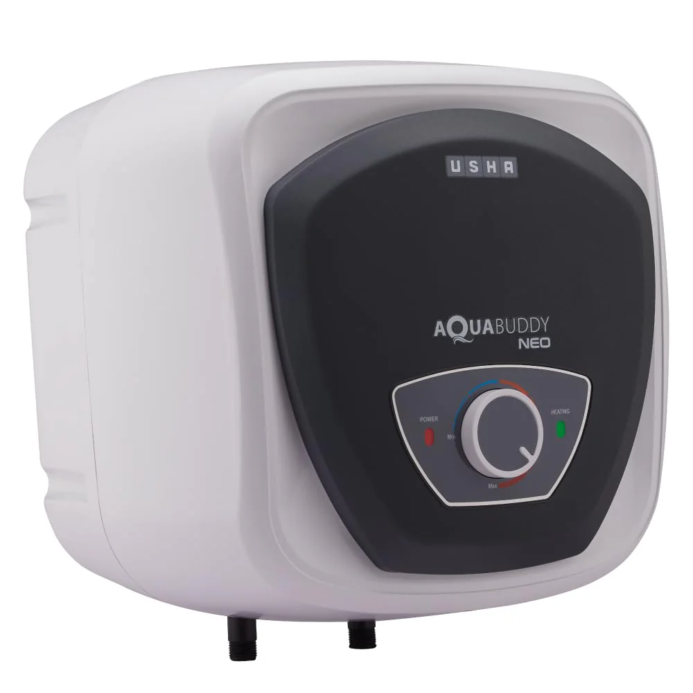 USHA AquaBuddy Neo Geyser 25 Litre 5 Star BEE Rating | Copper Heating Element | Storage Water Heater with Anti-Rust Protection | Warranty: 8 Yr Tank, 2 Yr Product - Image 3