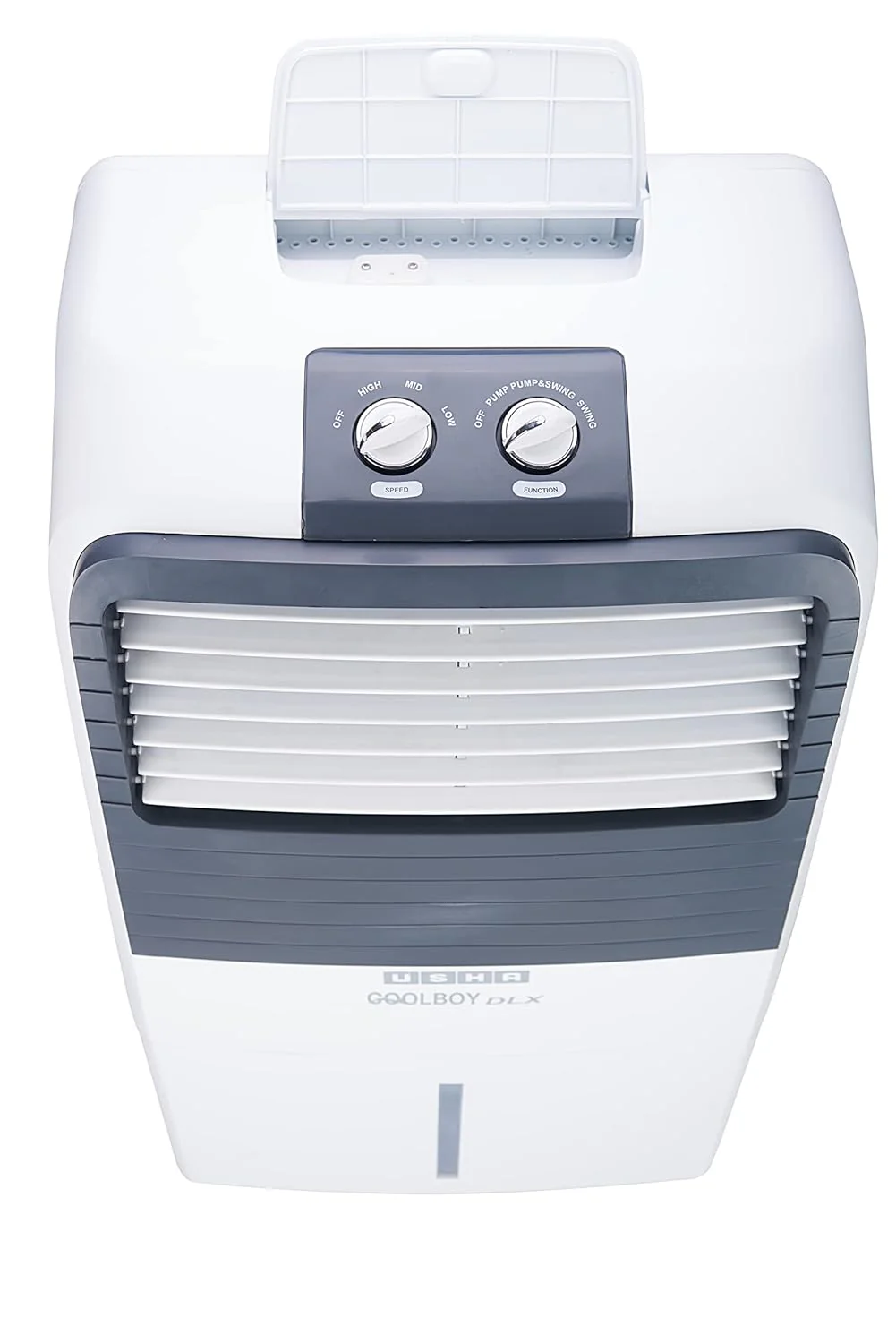 USHA Coolboy DLX Personal Air Cooler for Home with Powerful Blower, Honeycomb Pads, 6m Air Throw &amp; Low Power Consumption (35L, White) - Image 3