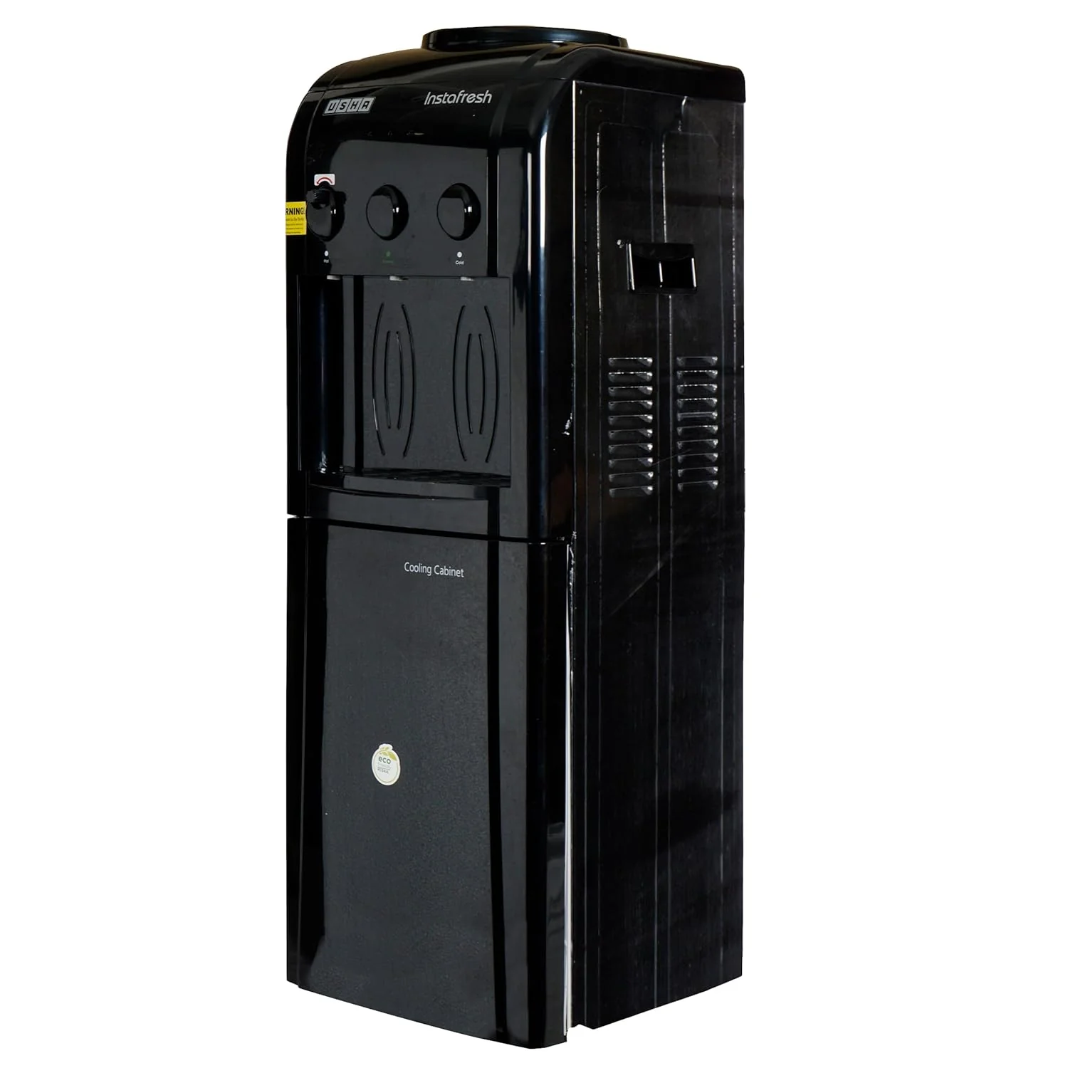 USHA INSTAFRESH FS Jet Black 3 TAP (63HNCCCBL3FIFMV) with Cooling Cabinate-Bottled Water Dispenser, 18 litres - Image 7