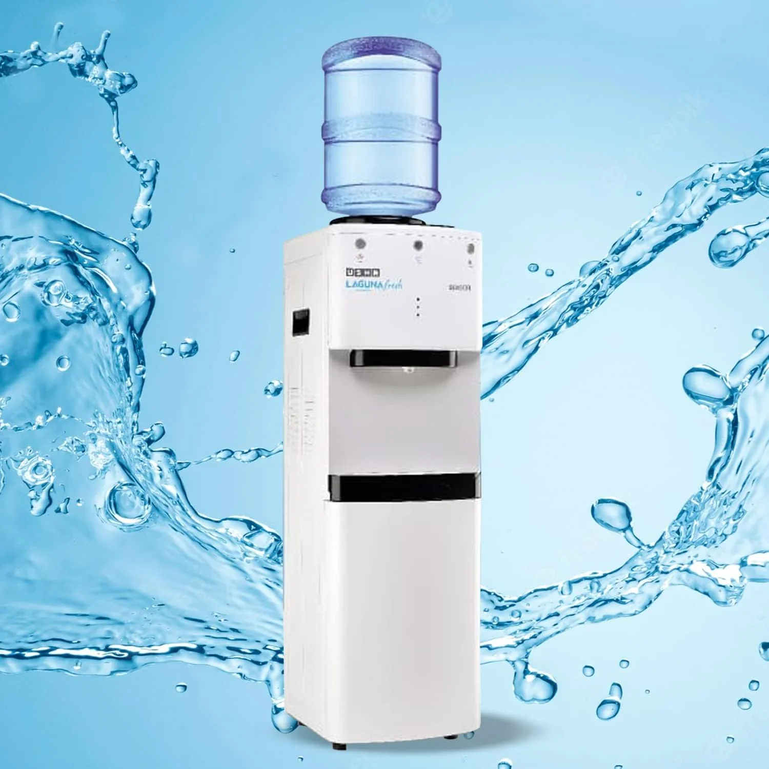Usha Laguna Fresh Hot,Cold &amp; Normal 3 tap Floor Standing Water Dispenser - Image 4