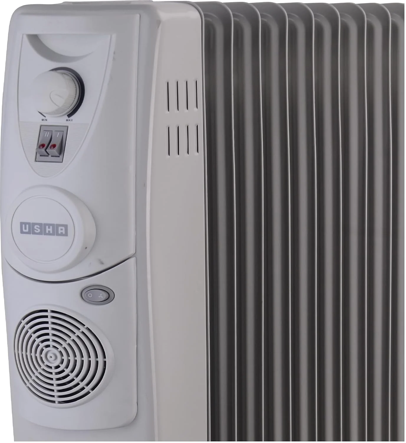 Usha OFR 11 Fin 2900 Watt 4211 F PTC Room Heater with Fan Heater (White, Oil Filled Radiator) - Image 4