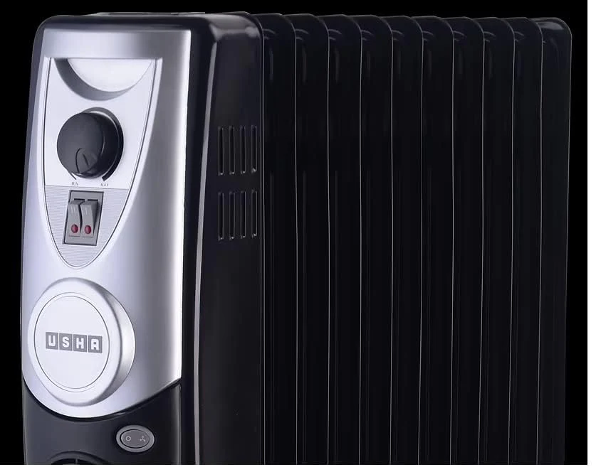 USHA Oil Filled Radiator Room Heater OFR 4213 F, 2900W with 13 Fins, 3 Heat Settings - Image 4