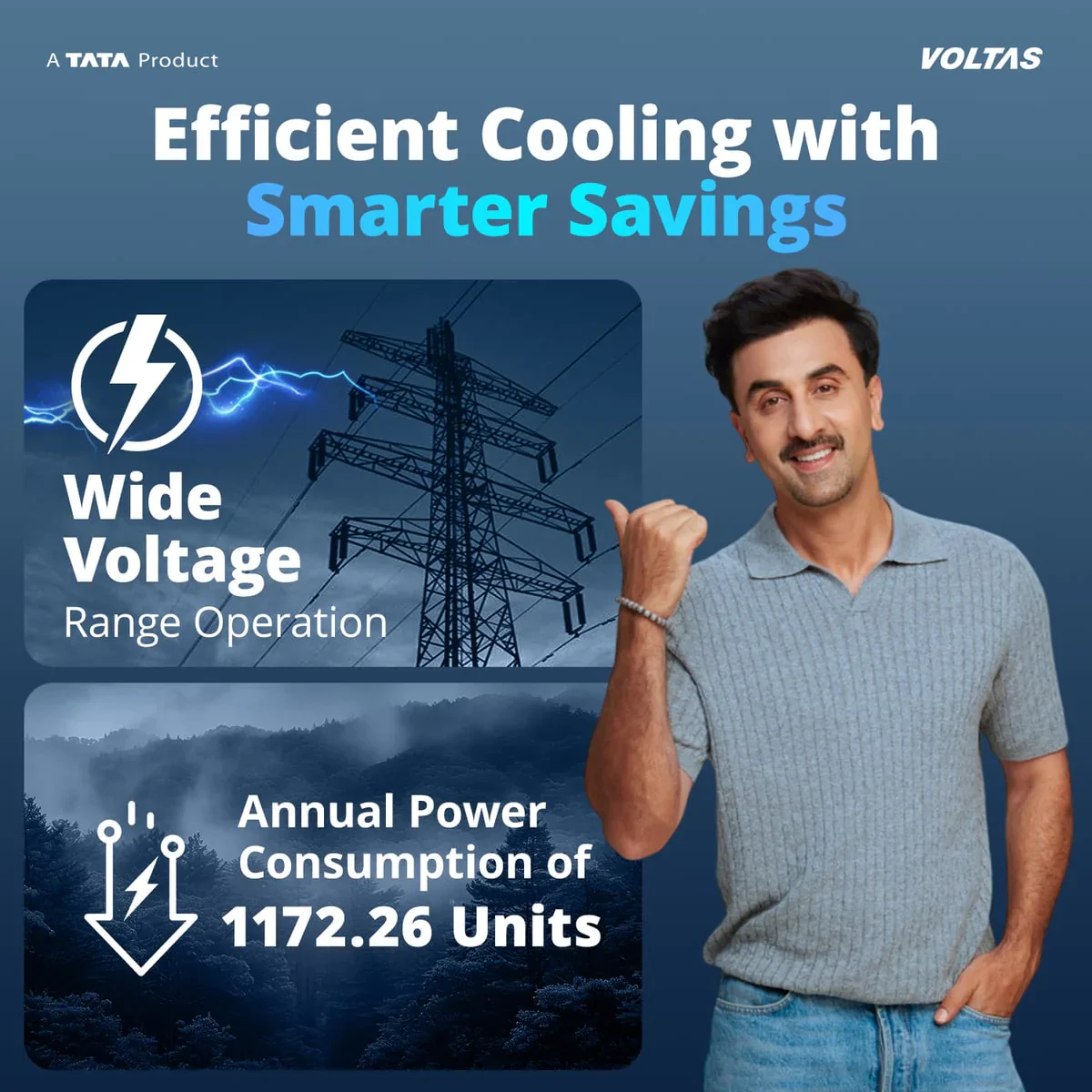 Voltas 1.5 ton 3 Star Inverter Window AC (Copper, 2-in-1 Cooling Modes, Anti-Dust Filter, 2-Way Swing, Memory Restart, Sleep, Mode 2026(183INV PEARL, White) - Image 7