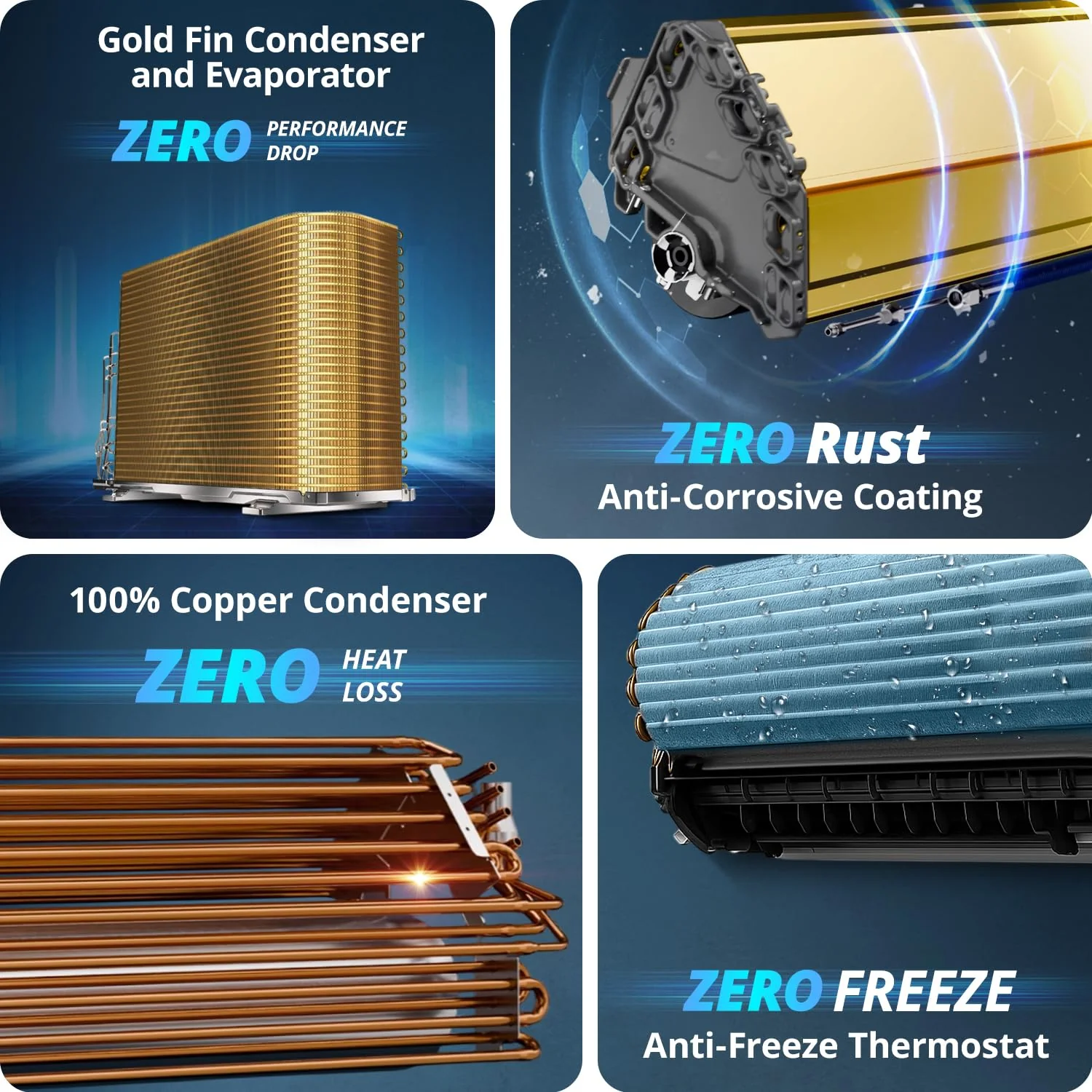 Voltas 1 ton 5 star,New star rated, Inverter Split AC (Copper, Convertible 5-in-1 Cooling Mode,2-Way Air Swing, Anti-dust Filter with Anti Microbial Coating,Auto Clean (125INV VECTRA ZEN SILVER,White) - Image 7