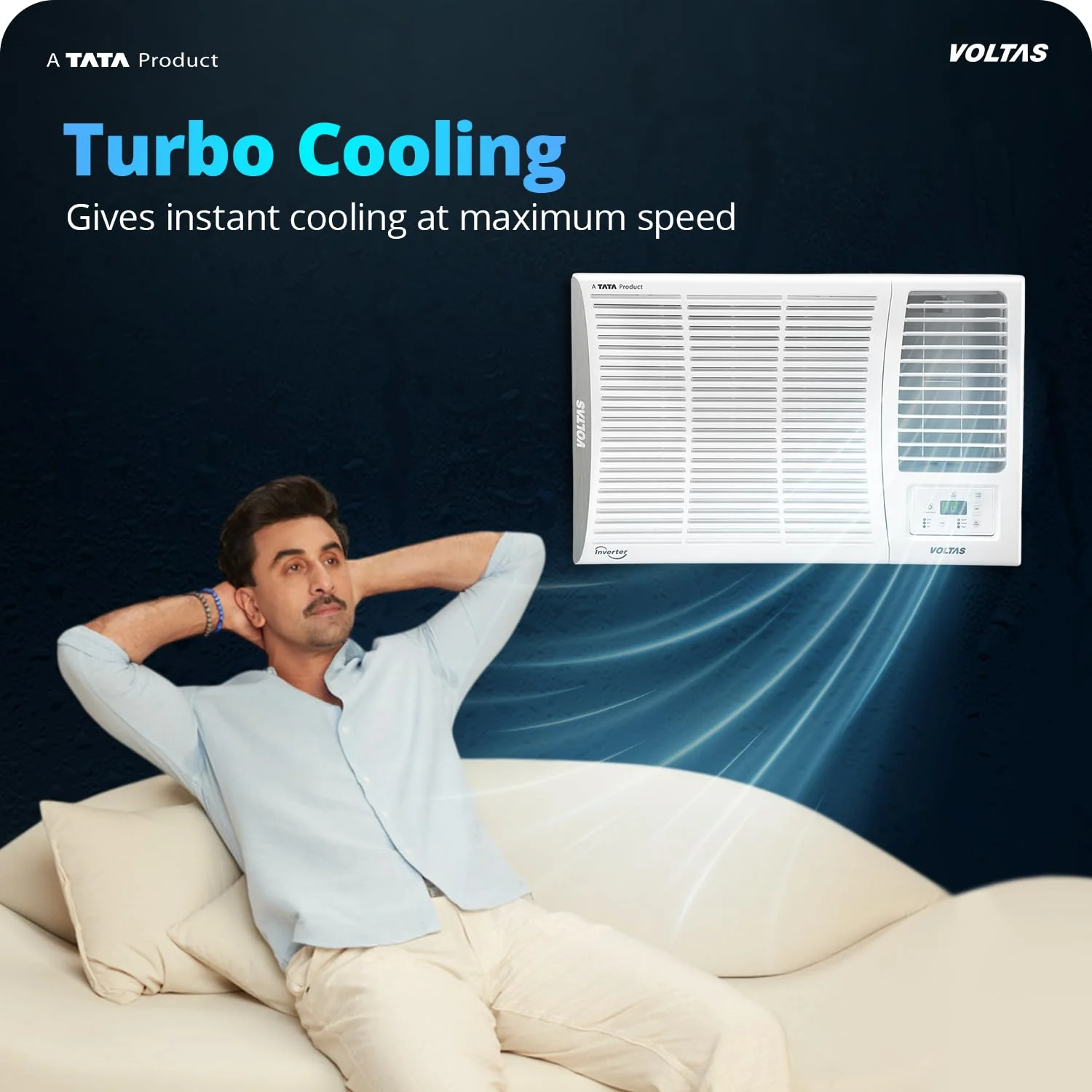 Voltas 185Inv Elite (2026 Series) 1.5 Ton 5 Star Inverter Window AC – Copper Condenser, Turbo Cooling, R32 Refrigerant, High Ambient Cooling (Made in India) - Image 8