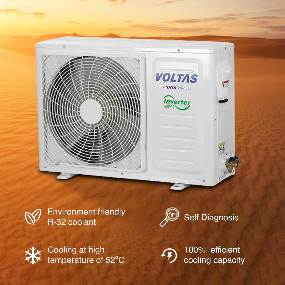 Voltas 185Inv Vectra Elegant Inverter 1.5 Ton 5 Star Split Ac (2026 Series) - Image 5