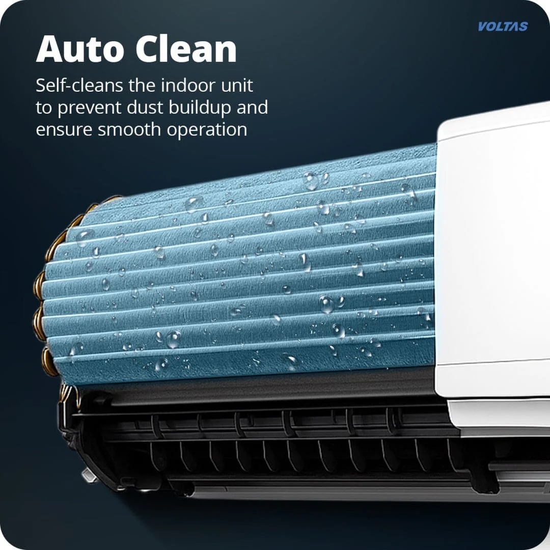 Voltas 185V Venus Luxe Maha Adjustable Inverter AC, 1.5 Ton, 5 Star Split Ac, White - Image 2