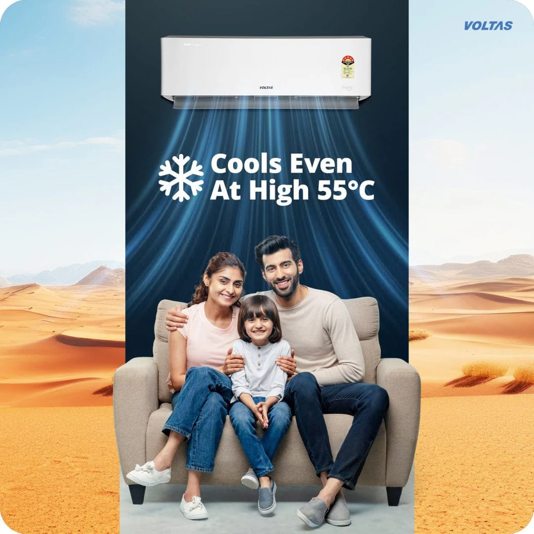 Voltas 185V Venus Luxe Maha Adjustable Inverter AC, 1.5 Ton, 5 Star Split Ac, White - Image 9