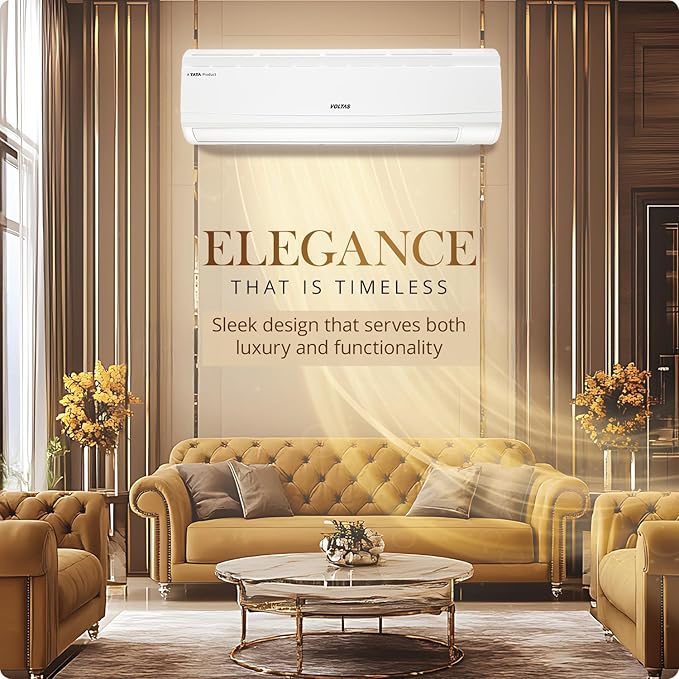 Voltas 2 Ton 3 Star Inverter Heavy-Duty Split Maha Adjustable AC (Copper,7100W, Higher Air Throw, 4-in-1 Adjustable Mode, Anti-dust Filter, 243V Venus Plus, White) - Image 13