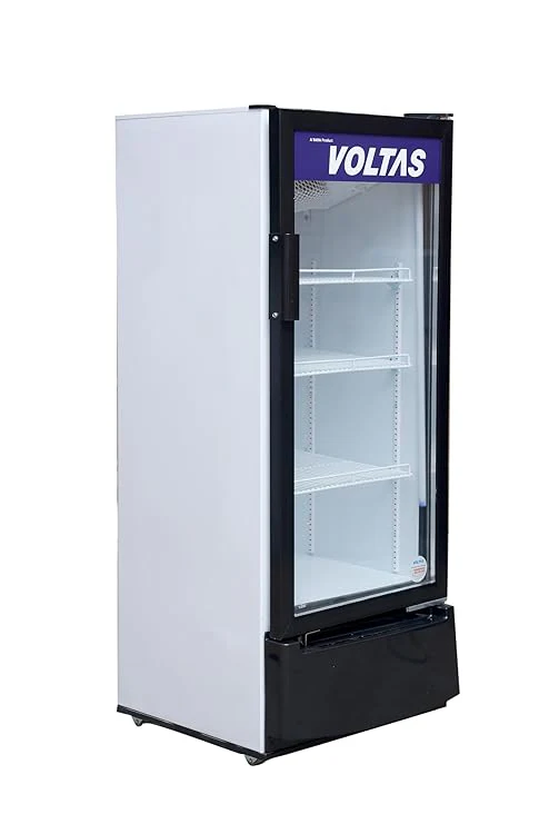 Voltas 208 Liters Single Door Visi Cooler or Glass Door Commercial Refrigerator (VC GT 220 SD P Metallic FGLS) Visit the Voltas Store - Image 7