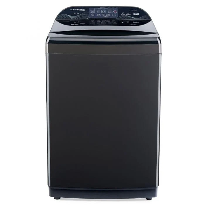 Voltas Beko 10 Kg, 5-Star, Fully Automatic Top Load Washing Machine (WTL1006UEAH / DPB0HD, Dark Grey)