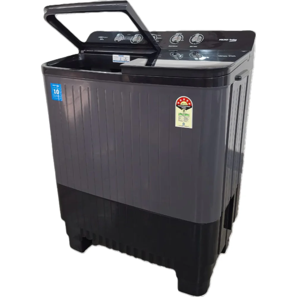 Voltas Beko 14 kg Semi Automatic Washing Mahcine, Black, WTT14UEA/BRSSWH4PTDA - Image 2