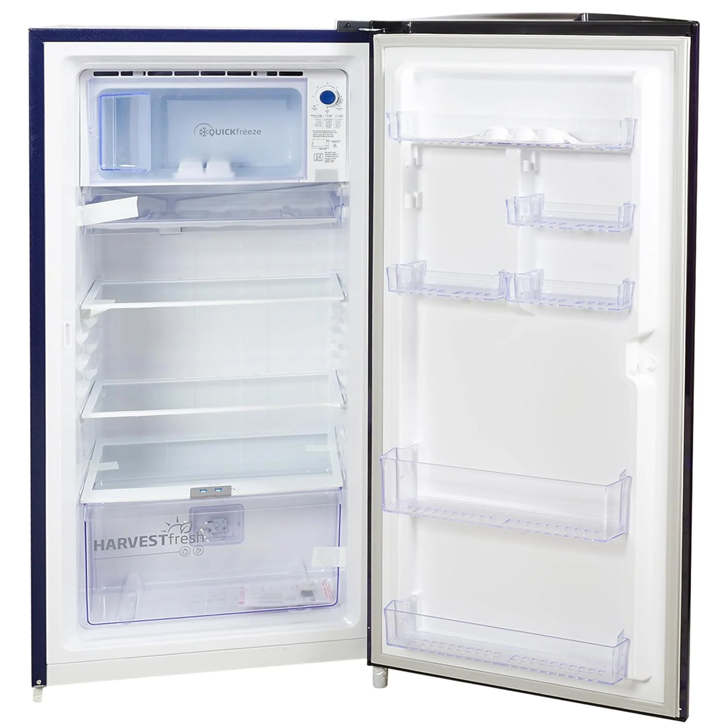 Voltas Beko 185 L, 5 Star, Single Door DC Refrigerator (Dahlia Blue) (RDC220A/W0DBETMH000GD) - Image 5