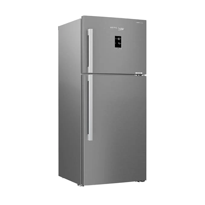 Voltas beko 510 L 2 Star High End Frost Free Double Door Refrigerator (Inox Look) RFF533IF - Image 2