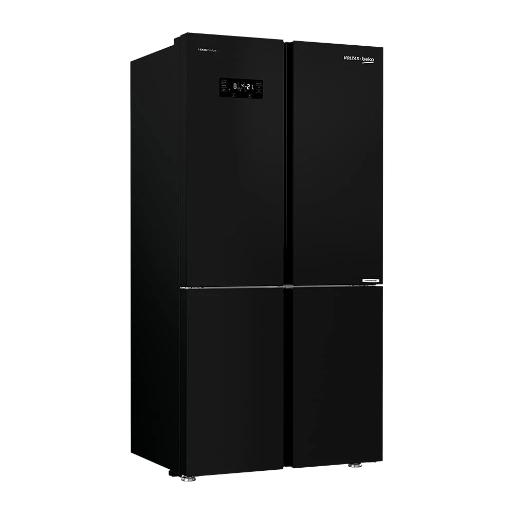 Voltas Beko 626 L Frost Free Side-by-Side Inverter Refrigerator (RSB64GF, Glass Black) - Image 2