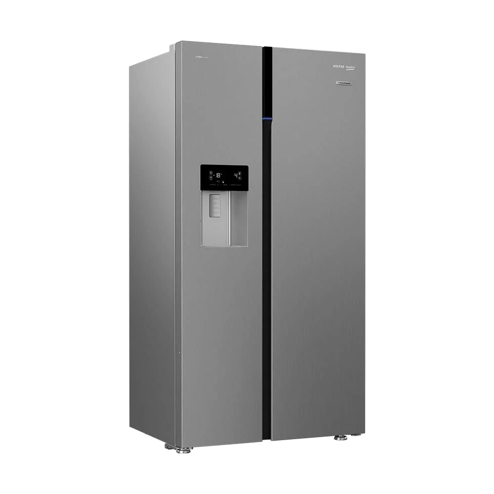 Voltas Beko 634 Litres Frost Free ProSmart Inverter Side-by-Side Refrigerator (Neo Frost Dual Cooling, RSB655XPRF, Inox) - Image 4