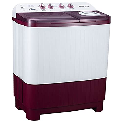 Voltas Beko 7.5 kg 5 Star Semi-Automatic Top Load Washing Machine (Special Pulsator Technology, WTT75DBRT, Burgundy) - Image 3