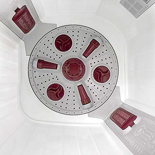 Voltas Beko 7.5 kg 5 Star Semi-Automatic Top Load Washing Machine (Special Pulsator Technology, WTT75DBRT, Burgundy) - Image 7