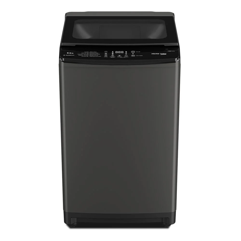 Voltas beko 8.5 Kg, 5-Star, Fully Automatic Top Load Washing Machine (WTL8507VAA/SPC0OD, Grey) - Image 5