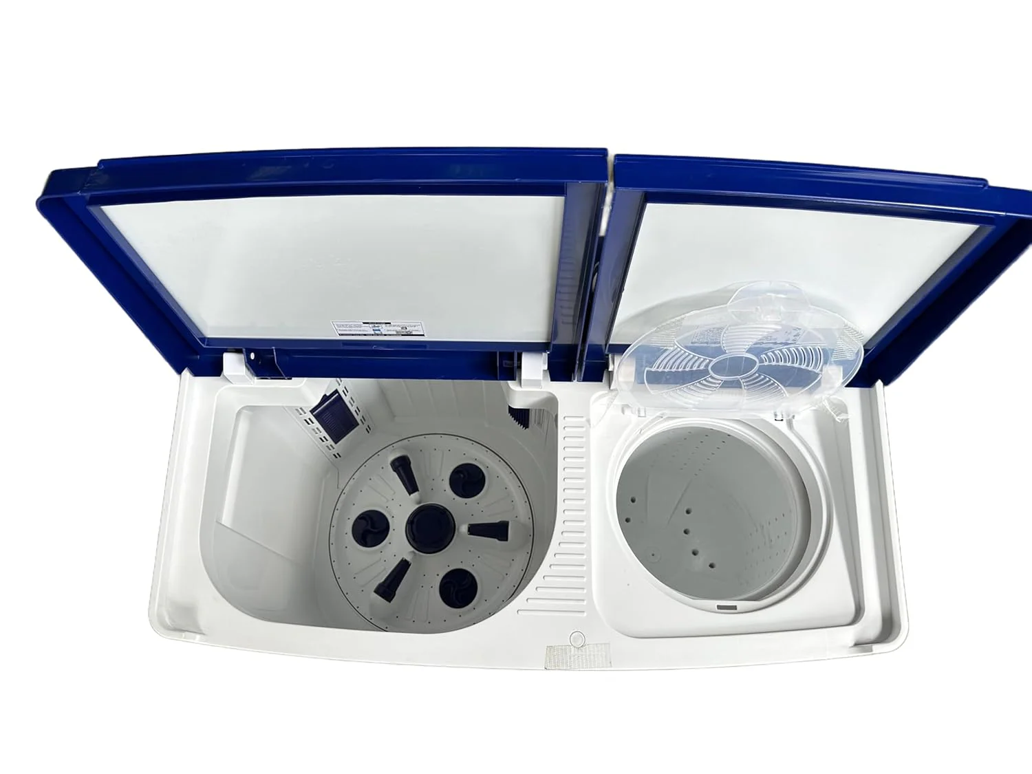 Voltas Beko 8.5 Kg Semi-Automatic Top Load Washing Machine, 5 Star Rating, Blue and White, WTT85UAA/BLSSWH5GFD - Image 3