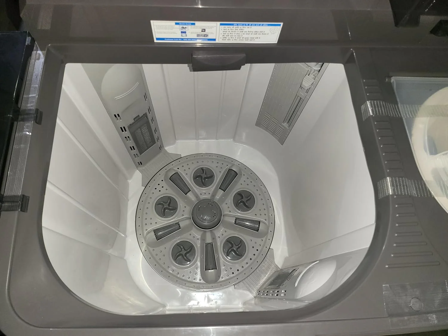 Voltas Beko, A Tata Product 12 Kg 5 Star Semi-Automatic Top Loading Washing Machine (WTT120UPA/GRSSWH5PTDA) - Image 3