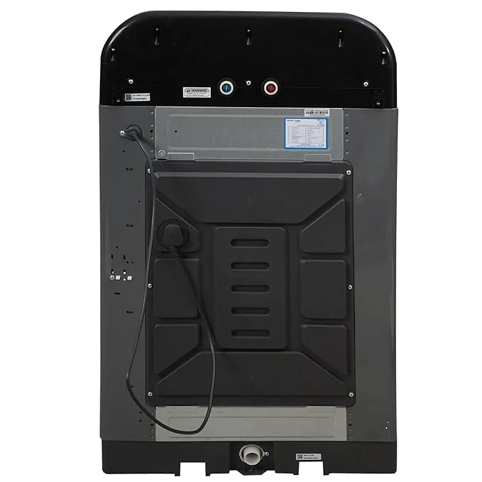 Voltas Beko, A Tata Product WTL9006UEA/SPB0OD 9 Kg 5 Star Fully-Automatic Top Loading Washing Machine (Grey) - Image 3