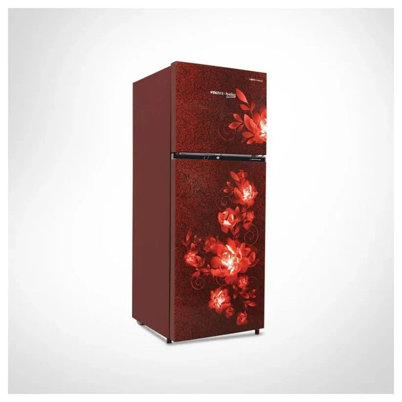 Voltas Beko RFF295D/W0CWR0I0000GD 250L 2 Star Frost Free Double Door Refrigerator Celin Wine - Image 5