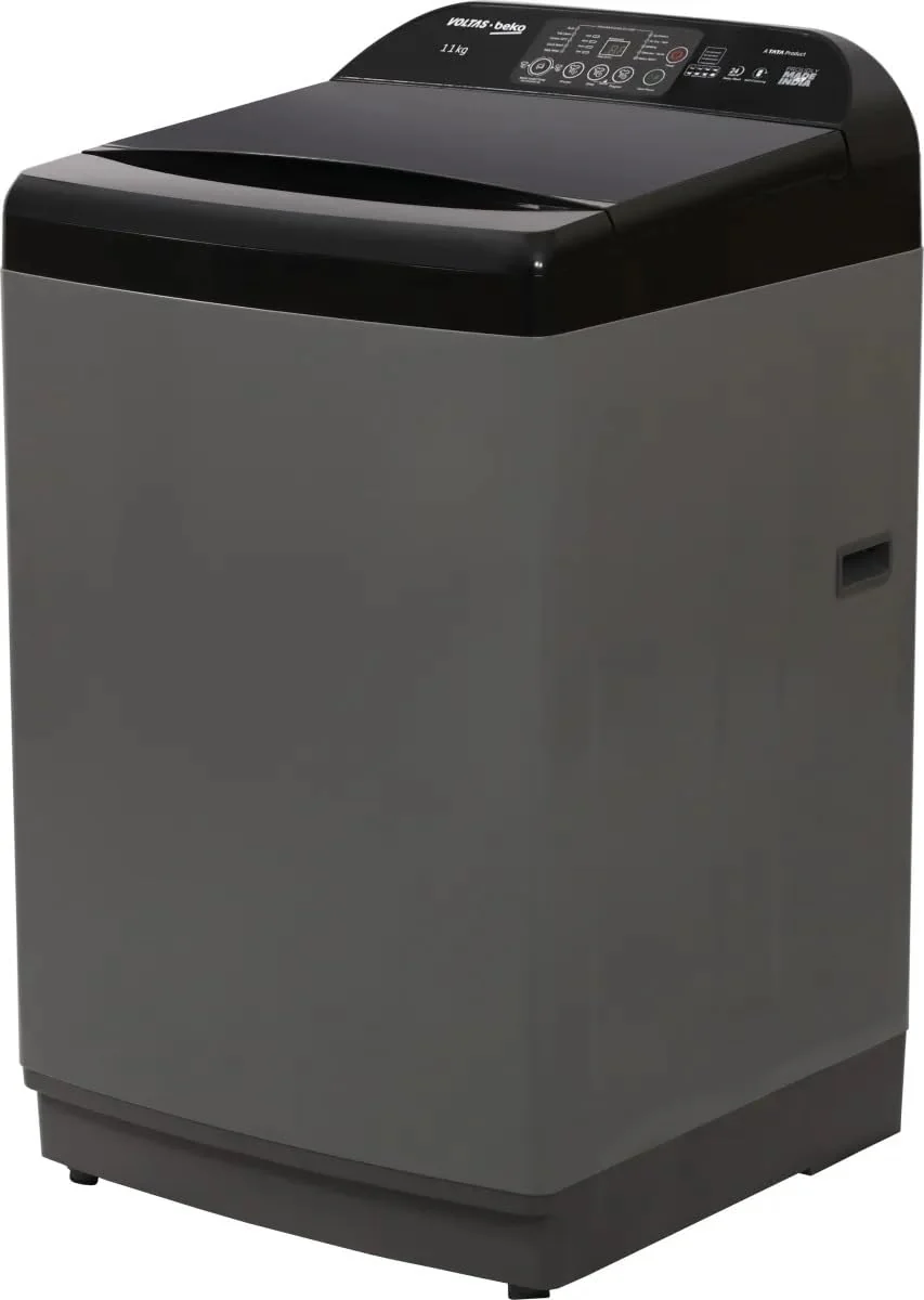 Voltas Beko WTL1106UEAH/DPB0HD 11 Kg Fully Automatic Top Load Washing Machine in Built Heater(Dark Grey) - Image 2