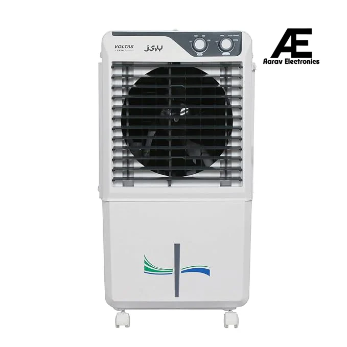 Voltas Joy 26, Room Air Cooler for Home, Honey Comb Cooling Pads with 3 Speed Control Functions, 26 Litres, White