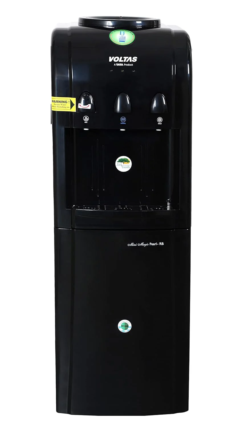 Voltas Pearl RB Hot, Cold and Normal Floor Standing Water Dispenser (Black), 15L - Image 3