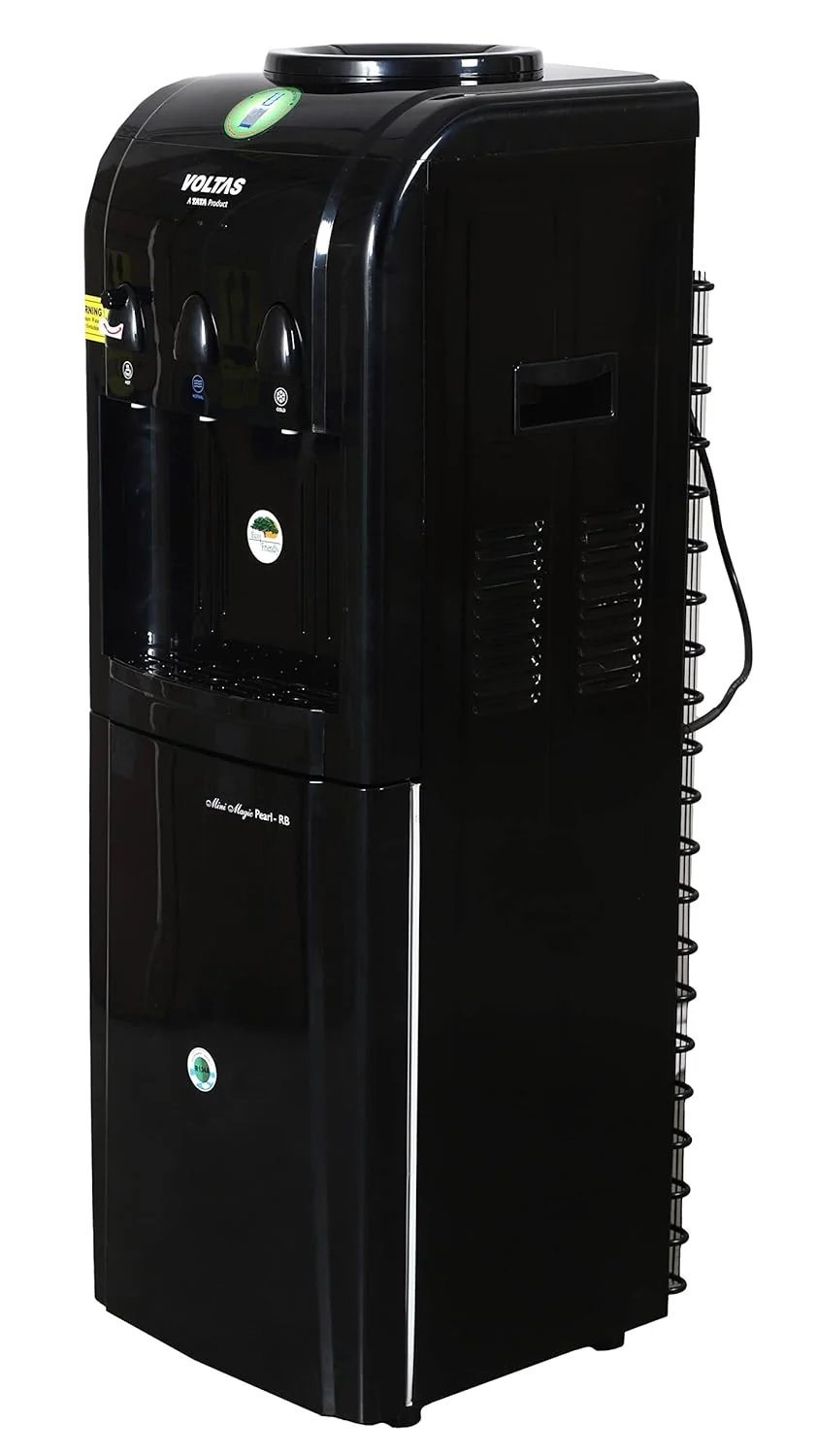 Voltas Pearl RB Hot, Cold and Normal Floor Standing Water Dispenser (Black), 15L - Image 4