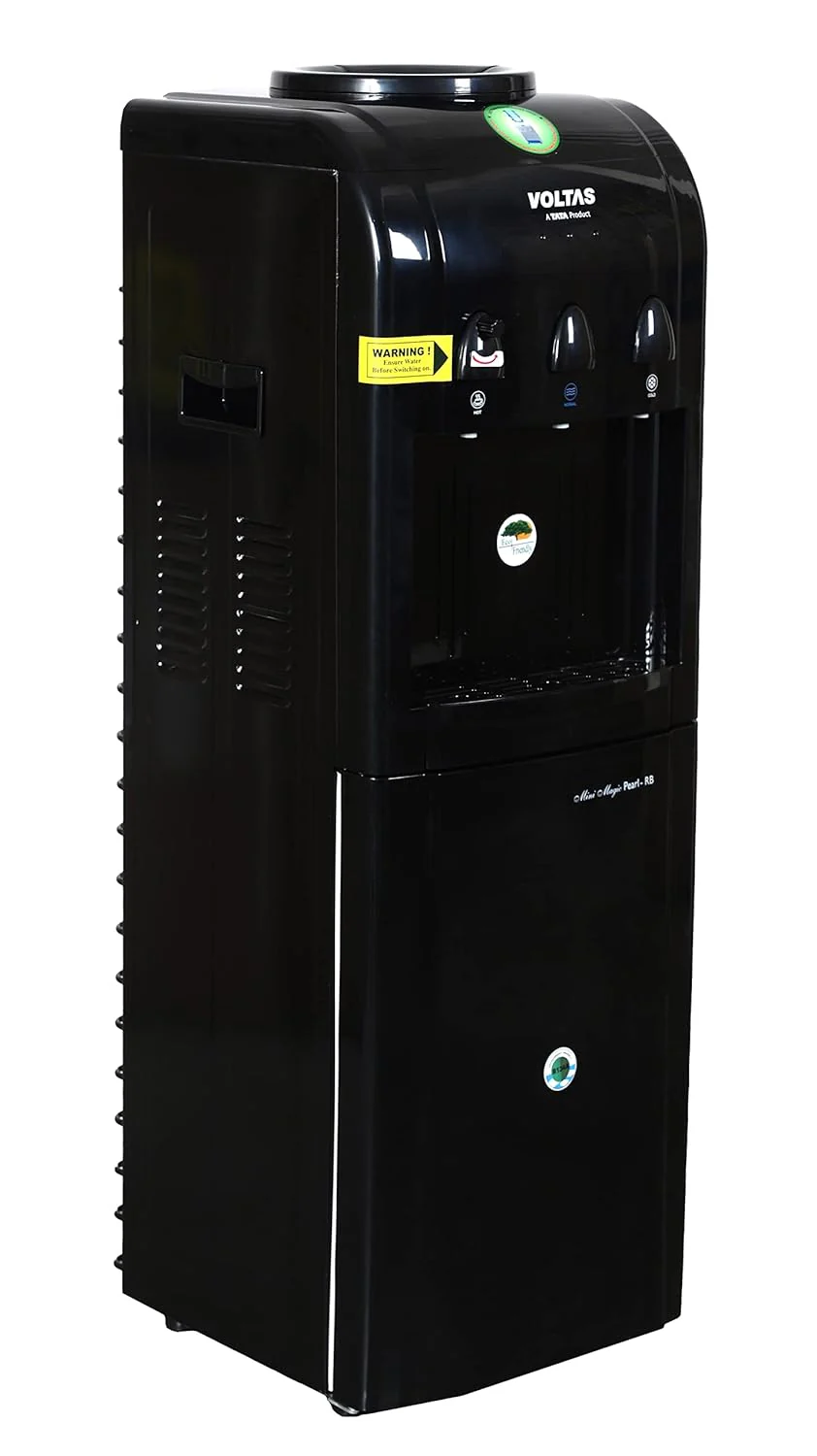 Voltas Pearl RB Hot, Cold and Normal Floor Standing Water Dispenser (Black), 15L - Image 5