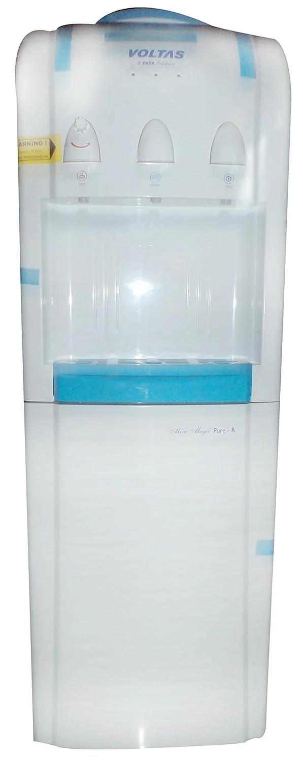 Voltas Pure-R Water Dispenser with Refrigerator (510 Watt), White - Image 3