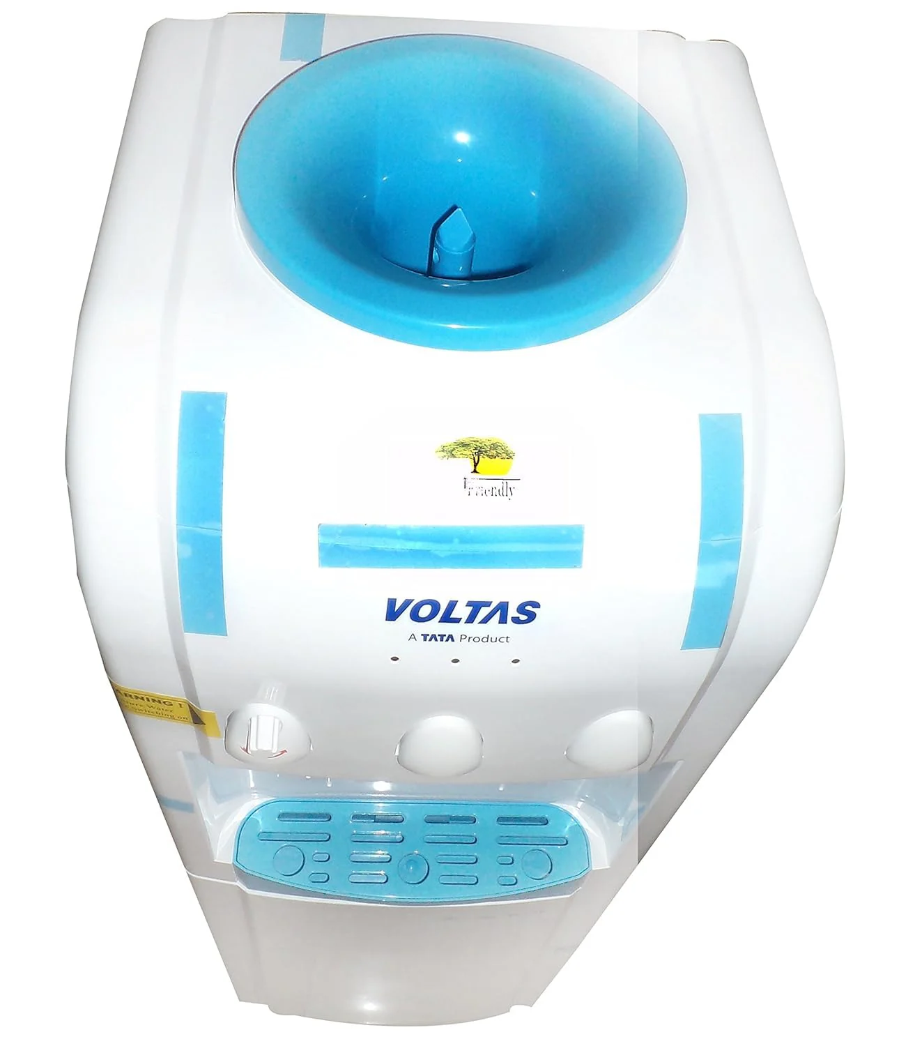 Voltas Pure-R Water Dispenser with Refrigerator (510 Watt), White - Image 4